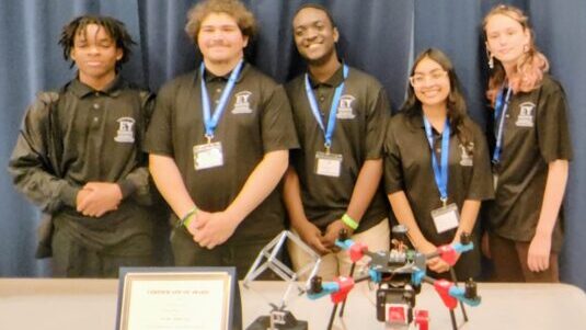 1st Place Regional and 3rd Place National Aerial Robotic Drone Team